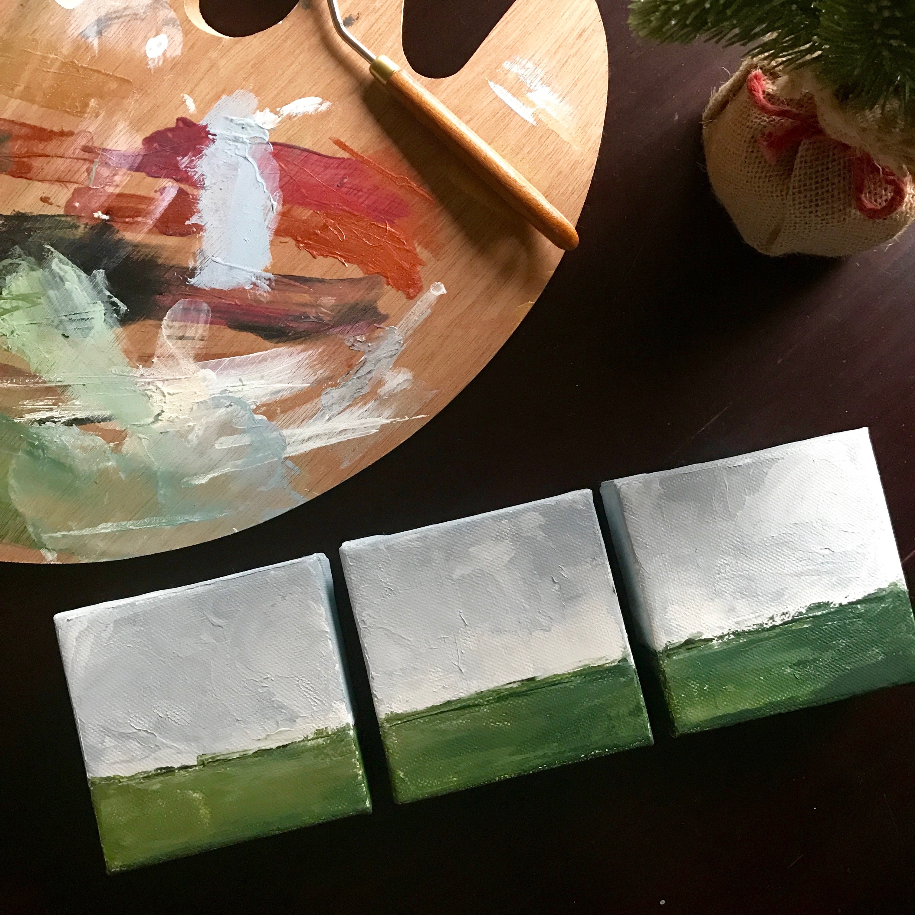 Mini Abstract Landscape Series